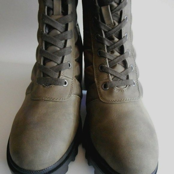 NEW DV DOLVE VITA Olive Green Boots - Picture 3 of 5